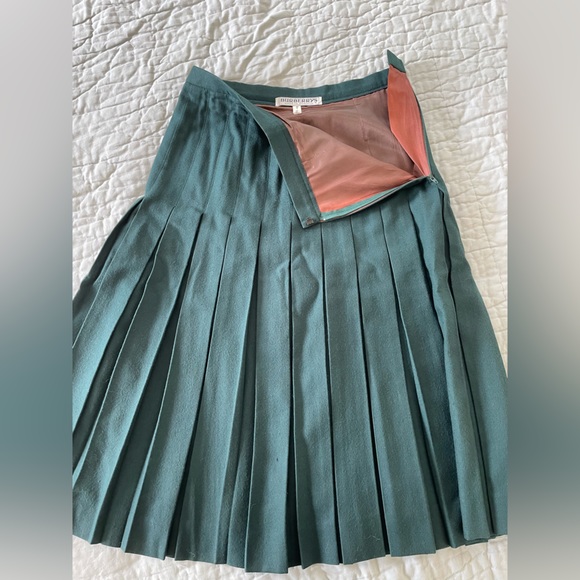 Burberry Dresses & Skirts - Vintage Burberry pleated wool skirt